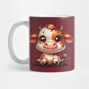 Cute baby cow Mug